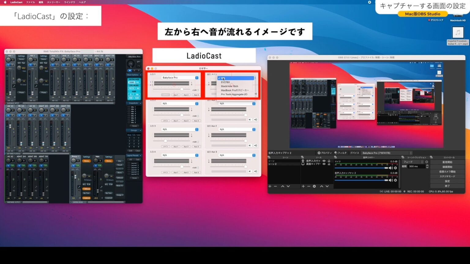 ladiocast mac manual