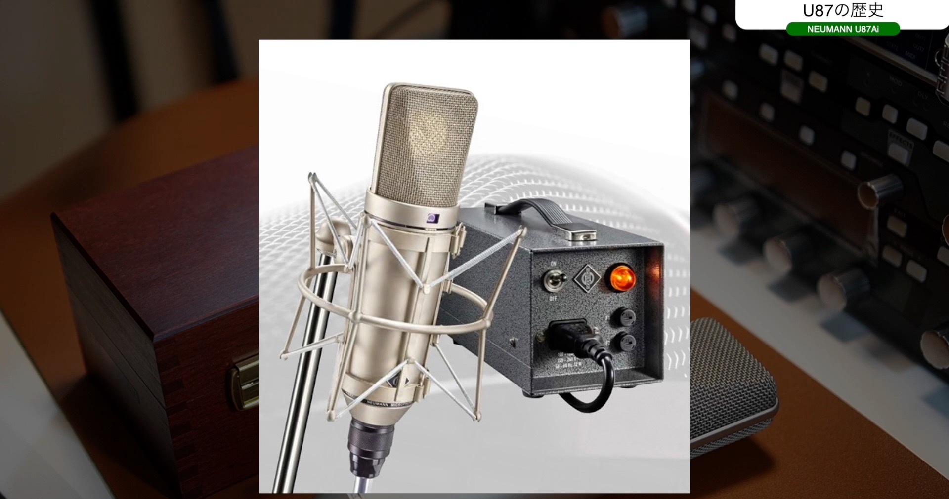 NEUMANN TLM67 ノイマン EA87 サスペンションマウント セット - 器材