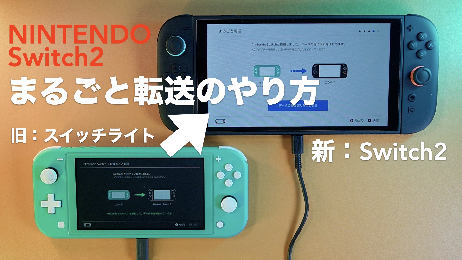 ホリパッドをニンテンドースイッチライトで使用する方法。【有線 